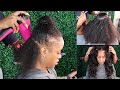UNDETECTABLE EXTENSIONS FOR FINE SHORT HAIR ⎮ TAPE IN EXTENSIONS ON NATURAL HAIR