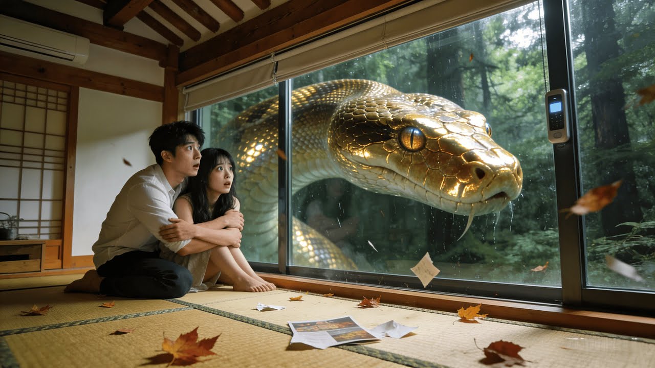 민박 뒤뜰의 거대한 비단뱀은 아직 이슬을 머금은 채 음산한 경계선처럼 드리워져 있었고, 갑자기 창문을 깨고 뛰쳐나온 거대한 뱀은 불륜 중이던 그 남녀를 향해 곧장 덮쳐들었다…