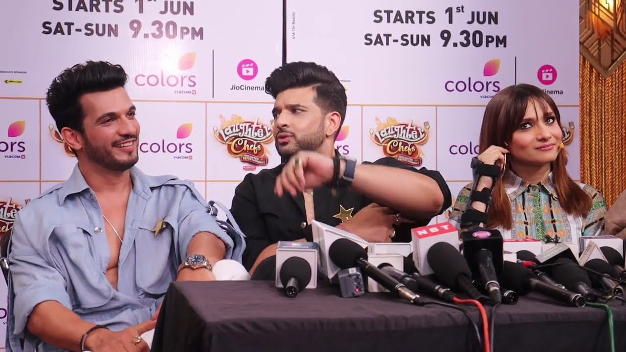 Karan Kundrra,Ankita Lokhande,Arjun Bijlani Full Interview - Laughter Chefs Unlimited Entertainment