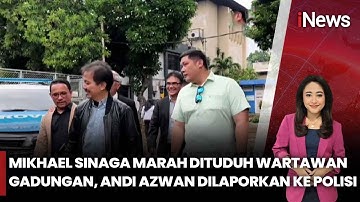 Dituduh Wartawan Gadungan, Mikhael Sinaga Ngamuk! Seret Andi Azwan ke Polda, Roy Suryo Turun Tangan!