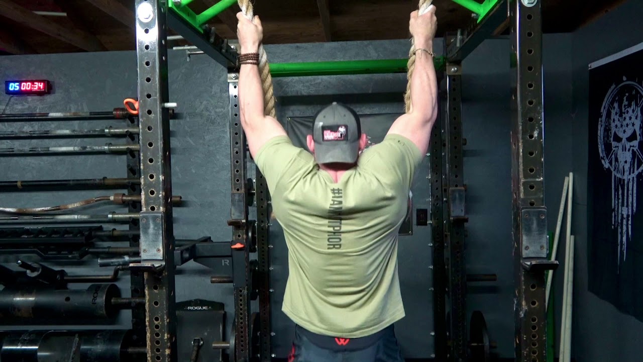 Small Variations = Big Changes - Rope Pull-Ups x20 - YouTube
