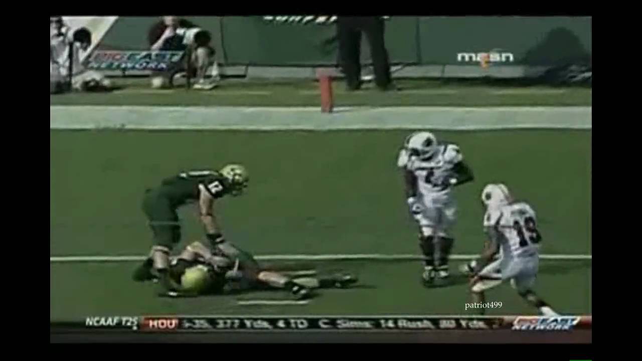 NCAA Football Hardest Hits 200820092010 YouTube