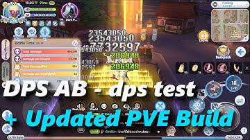 DPS AB dps test + PVE Build update  | rox | Ragnarok X: Next Generation
