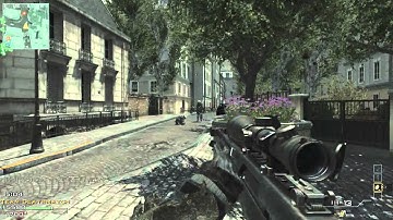 MW3 Barrett .50 Cal. Kill Feed