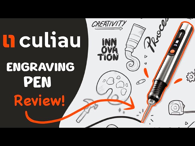 Culiau Pen Review! // ASMR + BEST Engraving Pen Yet!?? 