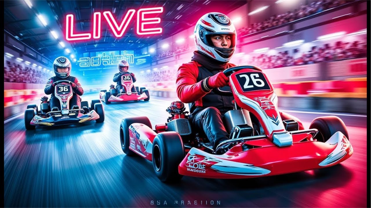 TREINO KART VOLTEI!