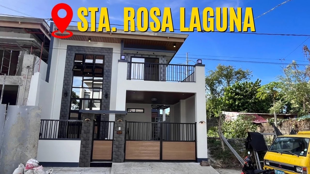 (SOLD) Modern Design | 4BR 2T&B | 1 Carport | Villa Segovia | Sta Rosa Laguna | Near SLEX & Nuvali