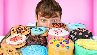 I Turned Every Crumbl Cookie Into Slime