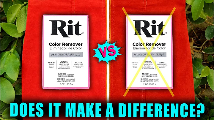 RIT COLOR REMOVER VS. NO COLOR REMOVER: DOES IT MAKE A DIFFERENCE?! || Lucykiins