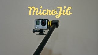 MicroJib GoPro Pan and Tilt Pole - Unbox and First Use