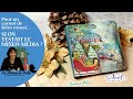 Carnet de Noël : voyage au pays du Mixed media