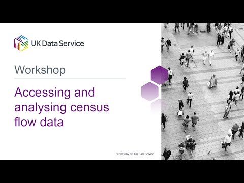 Online workshop: Accessing and analysing census flow data