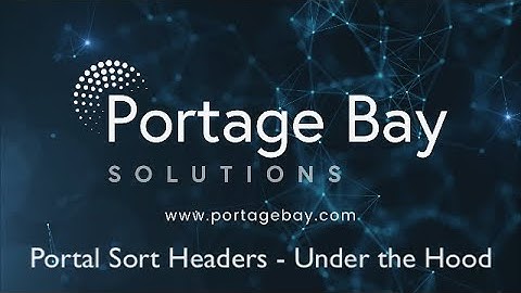 Sort Headers 2 - Under the Hood