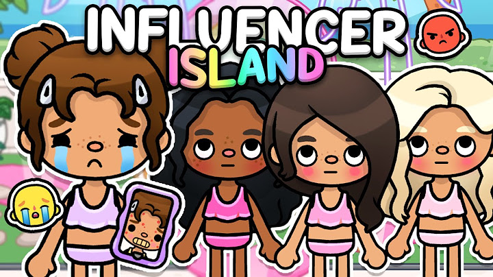 INFLUENCER ISLAND! 🏝️💗 THE NEW GIRL 👩🏽 (EPISODE 4) | With Voices 🔈 | Toca Life World Roleplay
