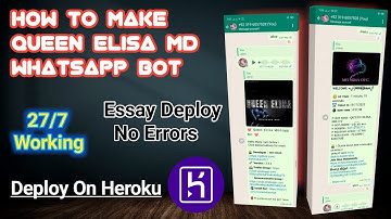 HOW TO DEPLOY QUEEN ELISA BOT IN HEROKU | Queen Elisa Bot kesy bnaye | Technical Malik Official
