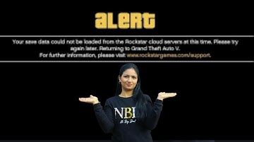 How to fix your save data could not be loaded from the rockstar cloud servers at this time PS5/PS4