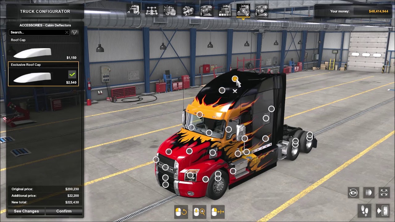 ATS Mack Anthem Night drive