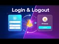 Part 13: Login & Logout Function using Firebase Auth | React Bangla Tutorial