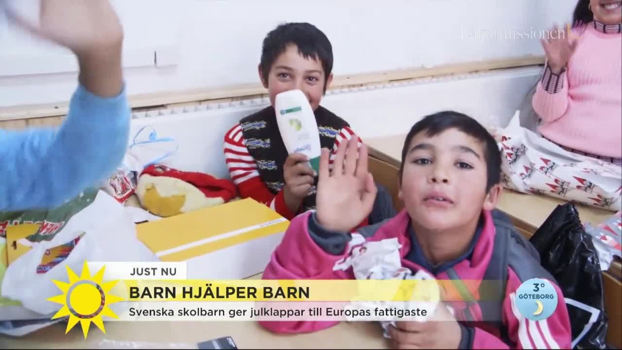 www tv4 se julklapp Fascinerande att se hur glada barnen blir av en tvål i julklapp 