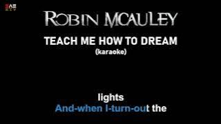 Karaoke Robin McAuley - Teach Me How To Dream