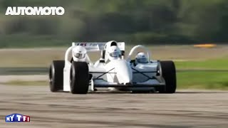 Défi : la F1 face à la F1 des airs, l'Extra 330 biplace Défi : la F1 face à la F1 des airs, l'Extra 330 biplace