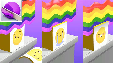 ASMR Slicing (IOS, Android) New update Gameplay All Levels (Level 25-27)