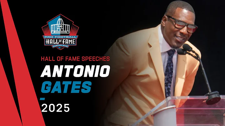 Antonio Gate's FULL Hall of Fame speech