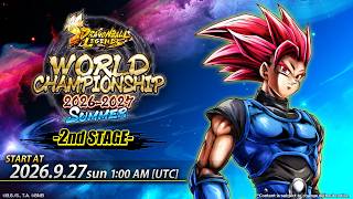 WORLD CHAMPIONSHIP 2026-2027 SUMMER Testament of the Fierce | DRAGON BALL LEGENDS