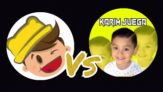 DIKI DUKI DARIEL vs KARIM JUEGA ¿Quien es tu FAVORITO?