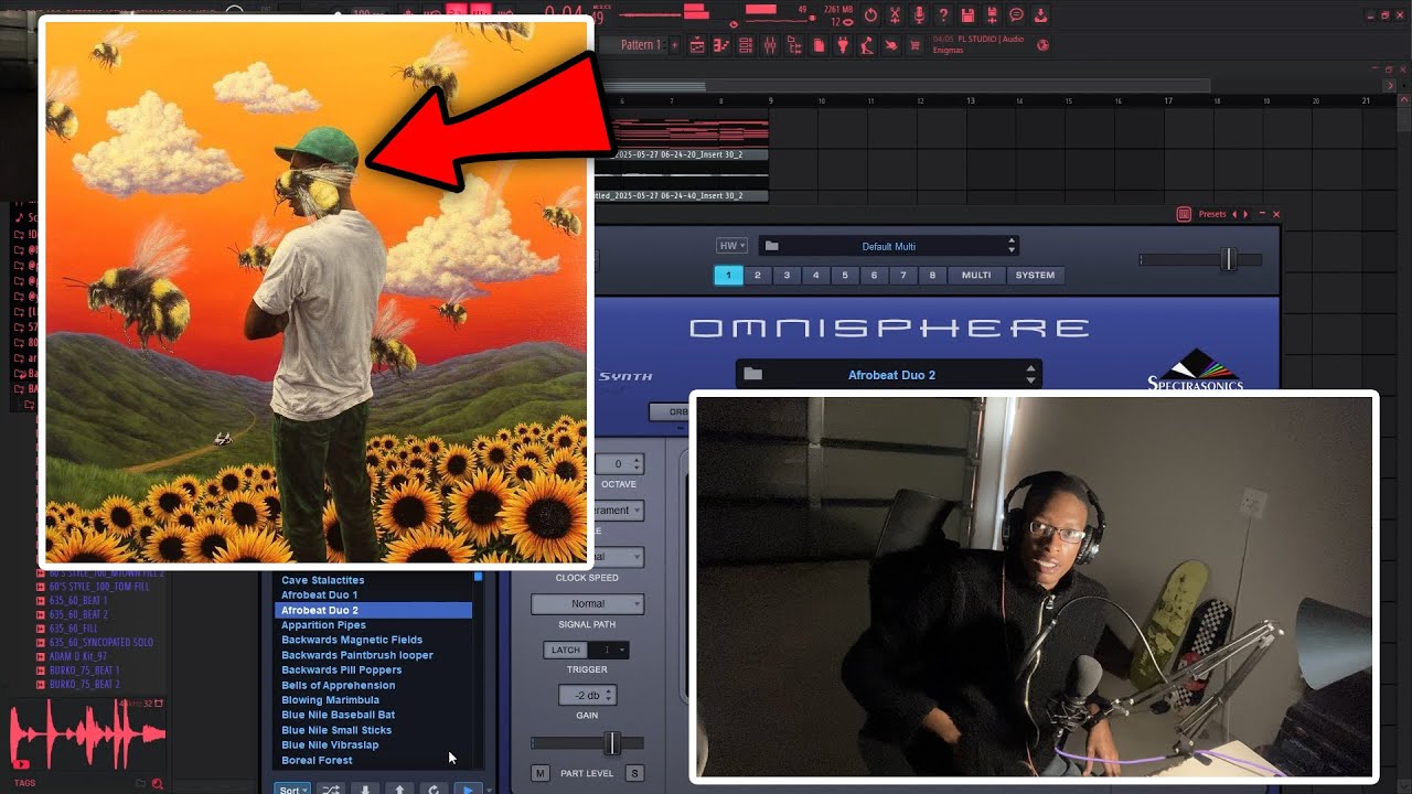 Making a Tyler, The Creator Beat for Flower Boy | Fl Studio Cook up ...