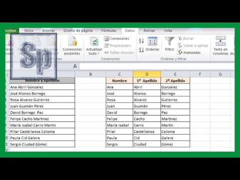 Video: ¿Dónde está la separación de celdas en Excel?