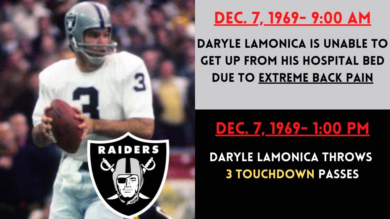 The CRAZIEST MOMENT of Daryle Lamonica's CAREER