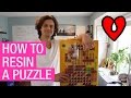 How To Resin A Puzzle How To Resin A Puzzle