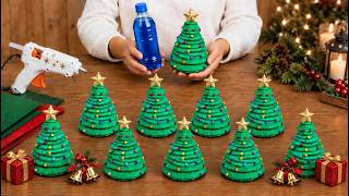 I MAKE & SELL OUT CHRISTMAS DECOR EVERY YEAR!🎄💰EASY PLASTIC BOTTLE IDEA ♻️ #diy #craft