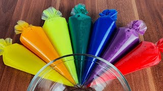 Satisfying Making Slime With Piping Bags ! Asmr ! Part 277