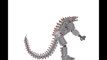 Mechagodzilla 2021 Test Animation