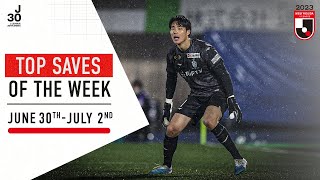 Song Bumkeun's INCREDIBLE saves! | Weekly Top Saves Compilation | June 30 - July 2 | 2023 J.League