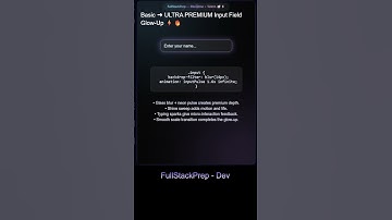 “Your input field is killing your UI 😬”