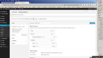 Simple trick to add Categories to menu in WordPress