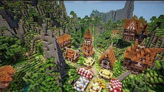 Как построить деревню в Minecraft. 1 серия.