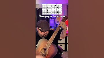 Thumbnail of Champagne Supernova by Oasis Guitar Tutorial! #shorts #youtubeshorts #guitar #music #guitarra #love
