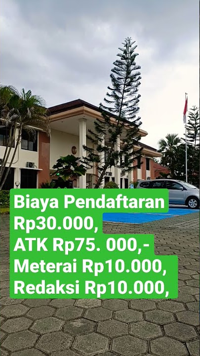 RINCIAN BIAYA GUGATAN CERAI DI PENGADILAN