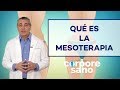 ¿Qué es la mesoterapia y para qué sirve?