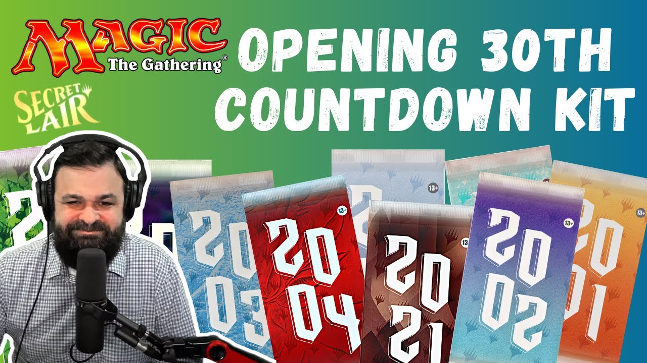 Final Magic 30th Countdown Kit Pack Opening and Celebration