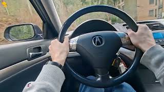 Sunday Afternoon POV Drive | 2004 Acura TSX 6MT