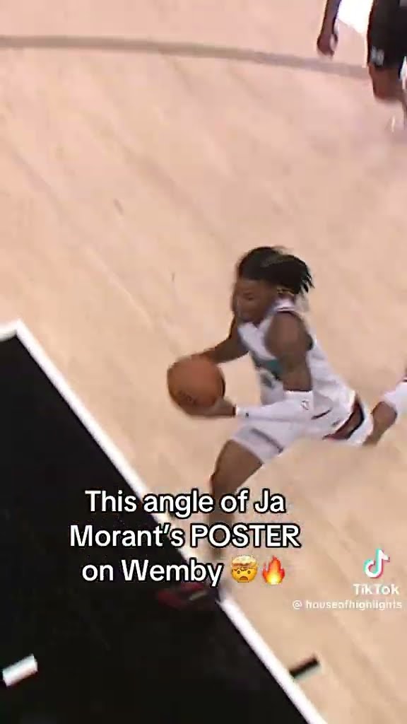 This angle #hoodnews #jamorant #NBA #basketball #sports #omg #how #wow #viralvideo #shortsvideo #lol