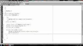 Tutorial java ita lezione 19 - Array - Max (2)