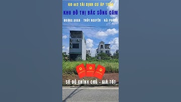 💥BÁN LÔ ĐẤT 60M² TĐC ÁP TRÀN – KĐT BẮC SÔNG CẤM – GIÁ TỐT 3,75 TỶ – TRUNG TÂM TP THỦY NGUYÊN -HP