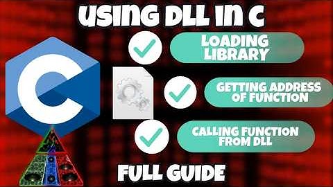 ☠️📜 ACCESS YOUR DLL IN C   #hacking #malware #using #DLL