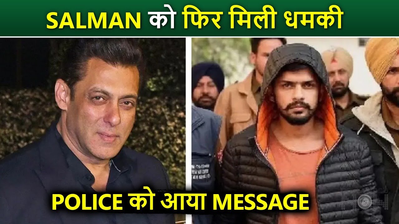 Salman Khan Receives Another Threat From Lawrence Bishnoi Gang - YouTube